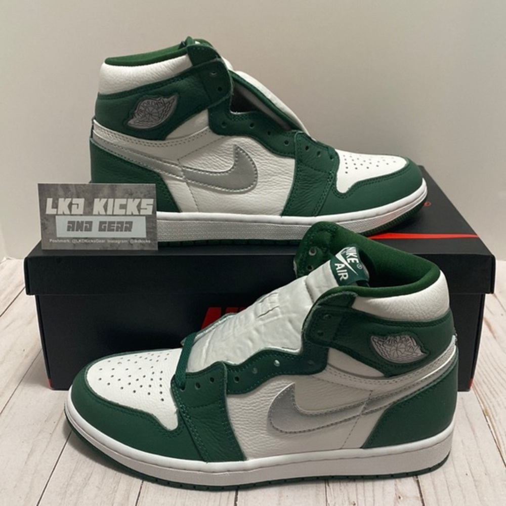 NEW AIR JORDAN 1 HIGH OG MENS GREEN GORGE